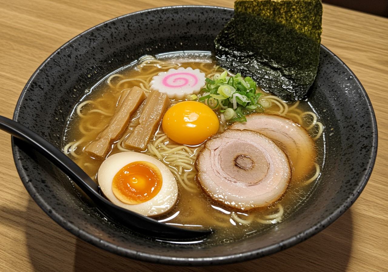 ramen recipe - Classic Shoyu Ramen with Homemade Tare and Chashu Pork